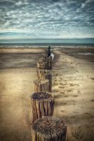 Plage en octobre