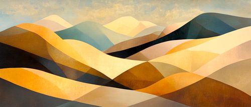Abstract landschap