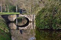 Boogbrug, oprit naar Landgoed Oranjewoud