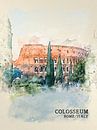 Colosseum par Printed Artings Aperçu