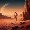 Loneliness among the stars by Vythryd Arts thumbnail