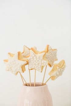 Star-shaped biscuits from days gone by