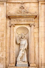 Saint Francis with dog by Berthold Werner