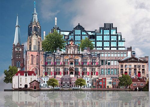 DELFT SKYLINE van Aad Holkamp