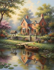 Der ruhige Fluss vor der Haustür von Regan Frederick