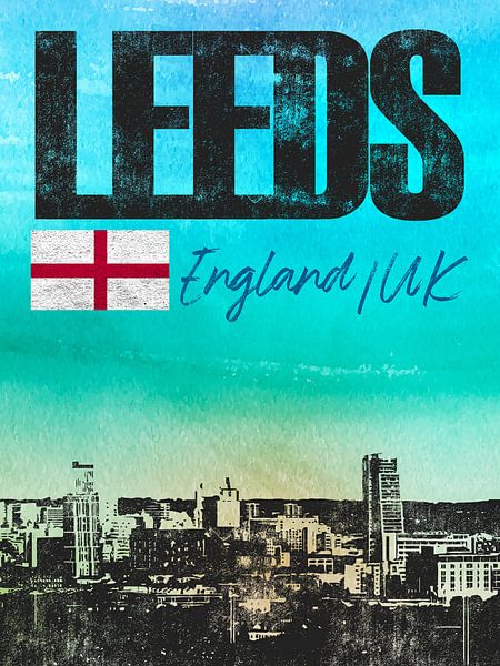 Leeds Angleterre par Printed Artings