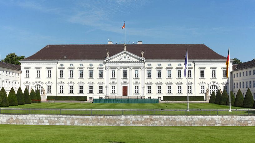 Palais Bellevue, résidence officielle du président fédéral allemand, quartier du gouvernement, Berli par Torsten Krüger