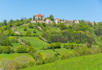 Burg im Frühling von Achim Prill