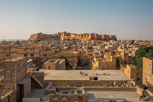 Fort in Jaisalmer, India. Jaisalmer