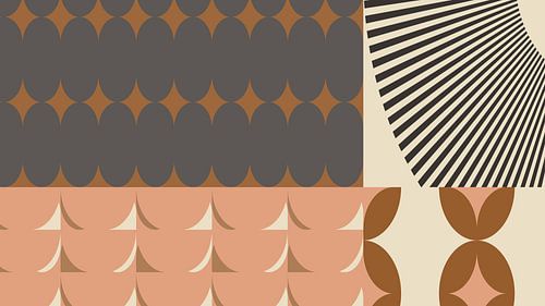 70s Retro geometrische kunst III