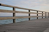 Brug naar de zee