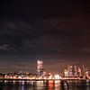 Rotterdam dans la nuit sur Suzan van Pelt