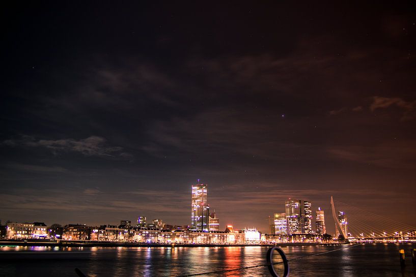 Rotterdam dans la nuit par Suzan van Pelt