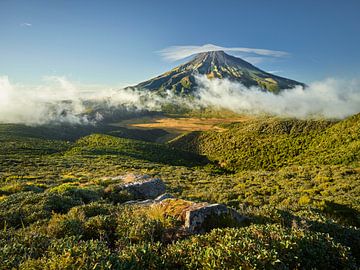 Mount Taranaki I by Rainer Mirau