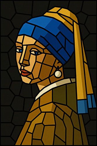 Girl with a Pearl Earring - Graphic edition