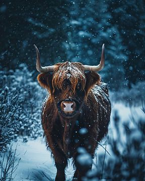 Winterromantik von fernlichtsicht