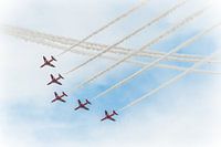 Red Arrows vliegshow