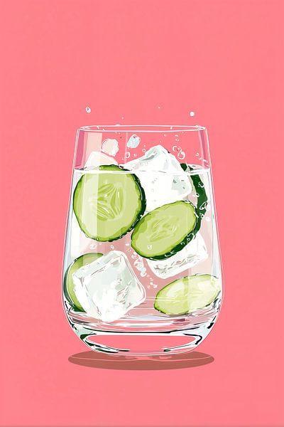 Cocktail de concombre frais n° 2 par Studio BB