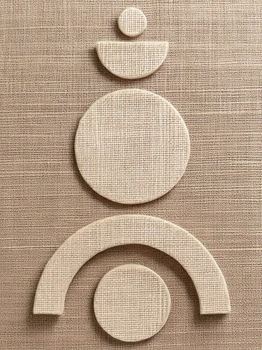 Linen collection - abstract shape