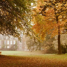 Herfst bij het kasteel de Wiersse van Ada Zyborowicz