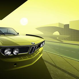 BMW 3.0 CSL (E9) by Thomas Bigwood