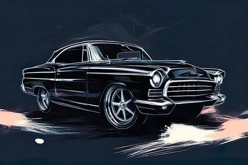 Car illustration syle