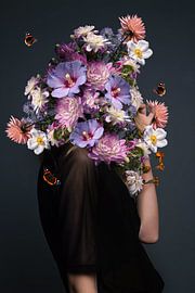 she fell in love by Fine Art Flower - Artist Sander van Laar