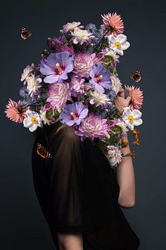 elle est tombée amoureuse sur Flower artist Sander van Laar