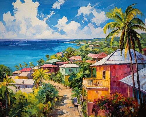 Painting Barbados