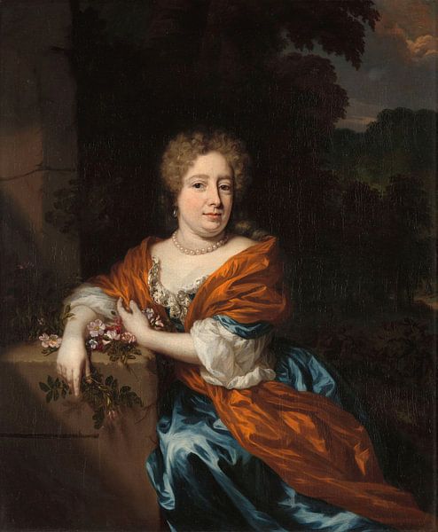 Portrait of Petronella Dunois, Nicolaes Maes by Masterful Masters