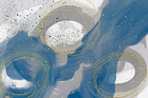 Zwevende kleuren en cirkels nr. 1