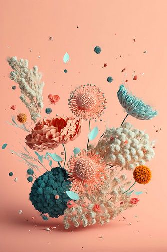 Floating Flowers Bouquet