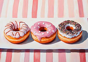 Süße Kunst | Süße Donuts Kunst