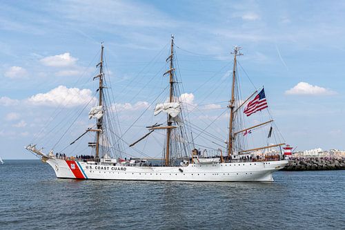 US Coast Guard antiker Großsegler, Schiff