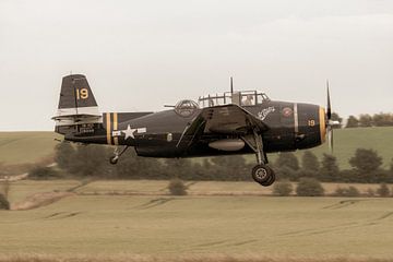 Grumman TBM-3R Avenger in actie.  De Grumman TBF/TBM Avenger (TBM gebouwd door General Motors ) is e