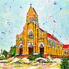 Église de St Willibrordus sur Happy Paintings / Renata Rolefes