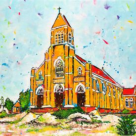 Church of St Willibrordus by Happy Paintings