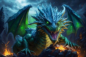 In the land of the dragon by DeVerviersBelgium