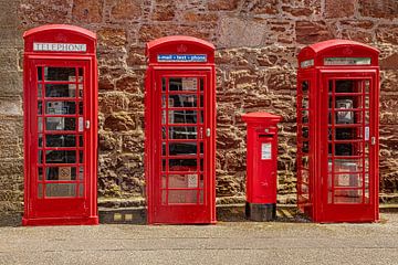 Rode Telefooncellen Engeland