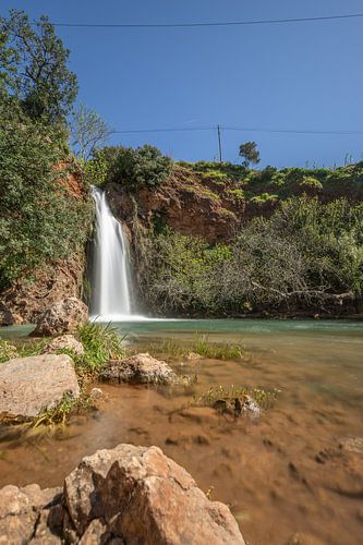 Queda do Vigário waterval in Alte, Algarve, Portugal van Fotos by Jan Wehnert