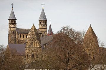 Onze Lieve vrouwekerk en St. Servaas in Maastricht van Rob Boon