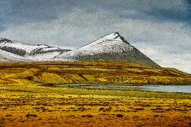 The snowy pyramid by Frans Blok - photos, art and other wall decoration