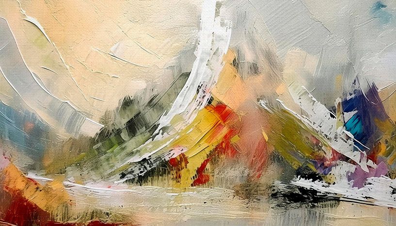 Abstrakt - Berglandschaft von Studio Pieternel
