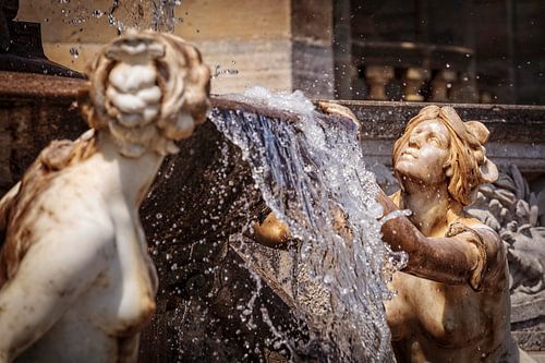 Hever Castle-Brunnen
