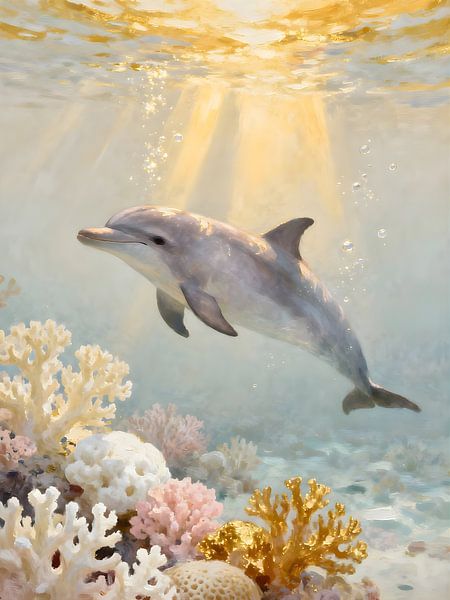 Dolphin in Silence by Trinkets NL ✪ Design Studio