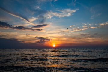 Toscaanse zonsondergang van Stefan Lucassen