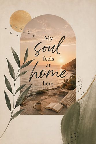 My Soul Feels at Home Here – Poster ‘Kustrust’