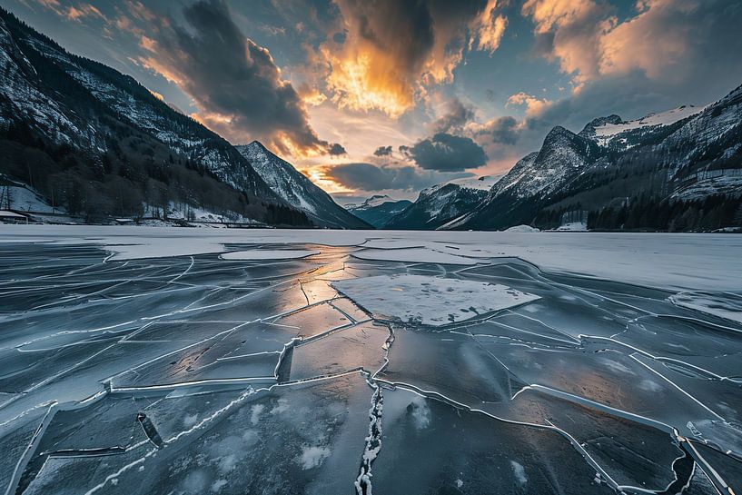 Verlichte pieken van fernlichtsicht
