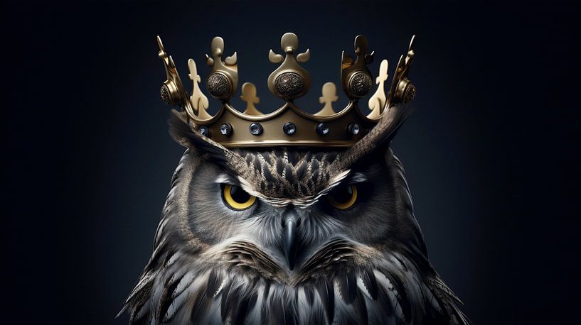 Animal Kingdom: Uil van Danny van Eldik - Perfect Pixel Design