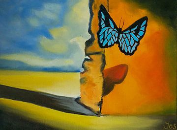 Last Butterfly of Dali van Jos van Oorschot